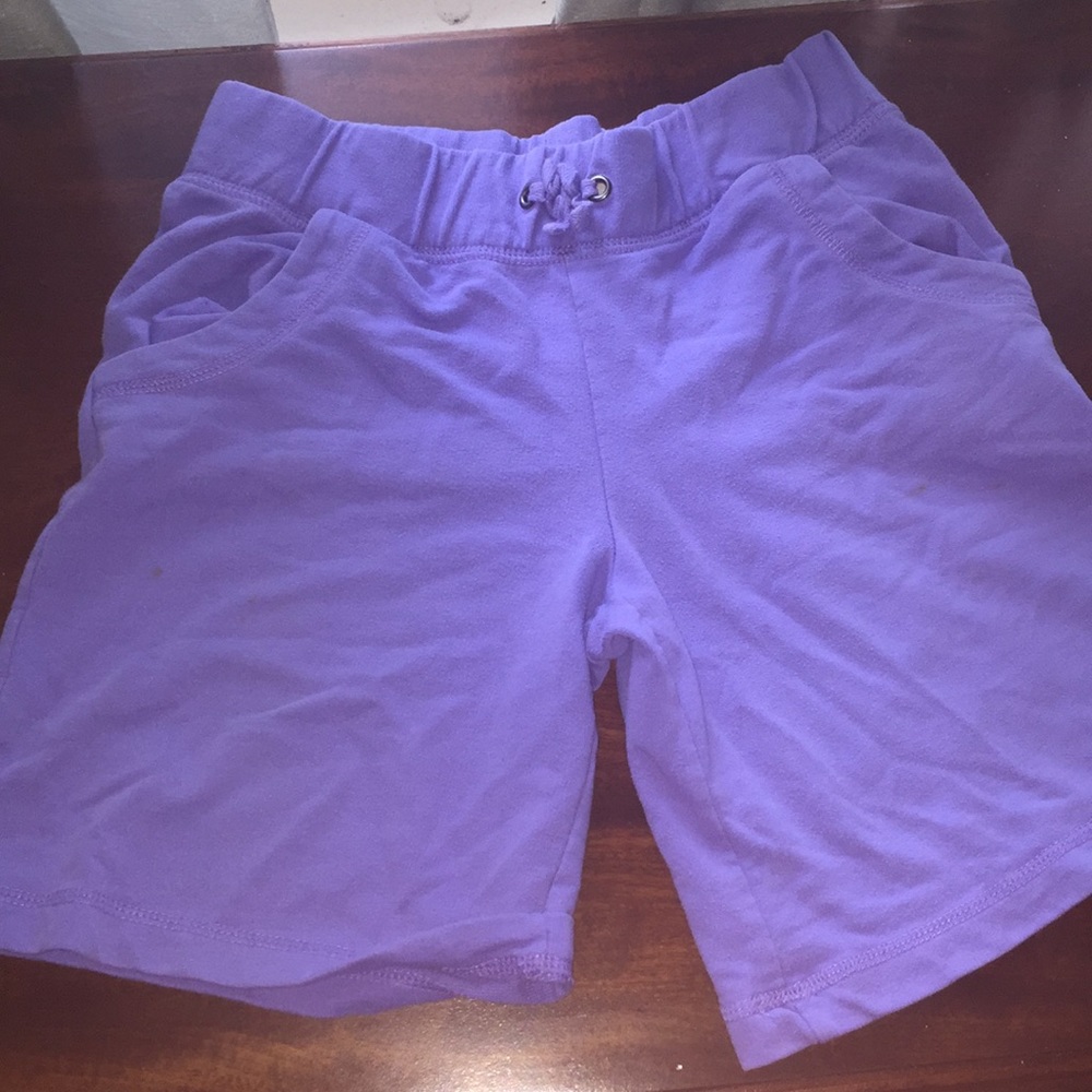 Purple Circo shorts with pockets